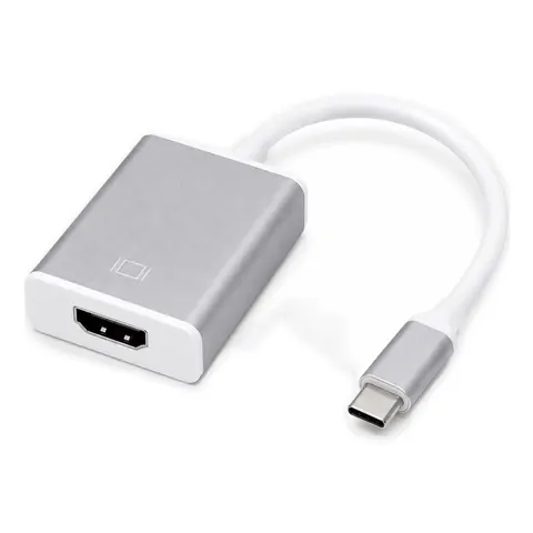 محول USB-C إلى HDMI بدقة 4K Ultra HD - موصل Type C لأجهزة MacBook والهواتف الذكية وأجهزة الكمبيوتر والأجهزة اللوحية - محولات وHUB بالجملة Errayhany Grossiste المغرب