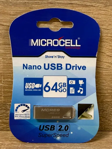 MICROCELL NANO USB  DRIVE 2.0 64GB - تخزين بالجملة Errayhany Grossiste المغرب