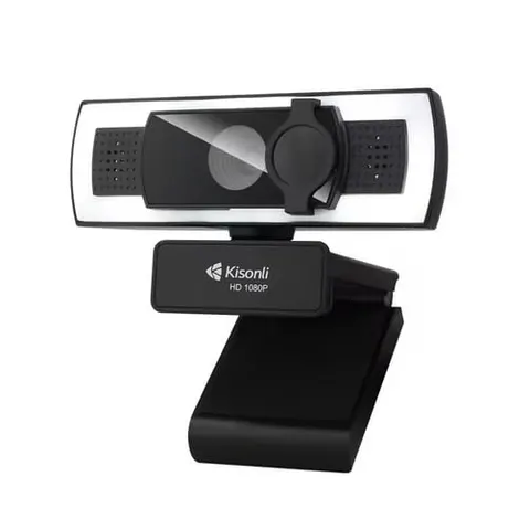 كاميرا ويب Kisonli D3 1080P Full HD مع ميكروفون مدمج ومستشعر CMOS للمؤتمرات والبث المباشر - كاميرات بالجملة Errayhany Grossiste المغرب