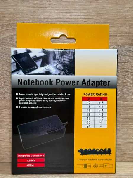 CHARGER UNIVERSAL NOTEBOOK POWER ADAPTER - محولات وHUB بالجملة Errayhany Grossiste المغرب