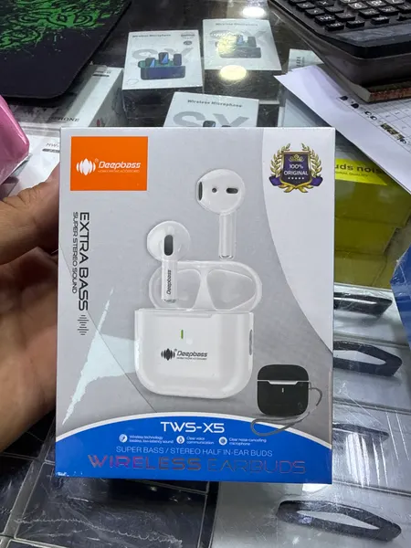 Deepbass earbuds tws-x5 - عام بالجملة Errayhany Grossiste المغرب