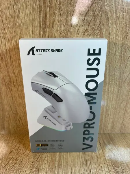 SOURIS ATTAQUE SHARK V3PRO BERRY RED - ماوس وكيبورد بالجملة Errayhany Grossiste المغرب