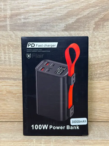PD POWER BANK FLAIR 30000mAh 100W - بطاريات بالجملة Errayhany Grossiste المغرب