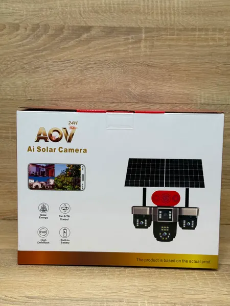 CAMERA AI SOLAIRE AOV 4 LENS - كاميرات بالجملة Errayhany Grossiste المغرب