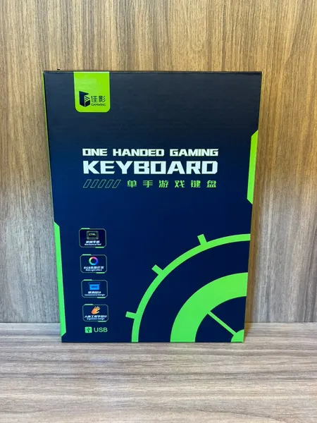 CLAVIER A MAIN K15 KEYBOARD ONE HEAND GAMING K15 - عام بالجملة Errayhany Grossiste المغرب