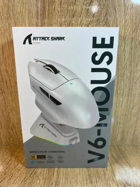 SOURIS ATTAQUE SHARK V6 RED BERRY - ماوس وكيبورد بالجملة Errayhany Grossiste المغرب