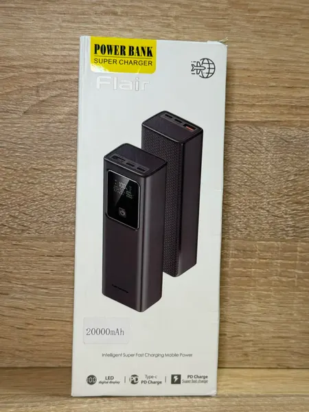 POWER BANK FLAIR 20000mAh - بطاريات بالجملة Errayhany Grossiste المغرب