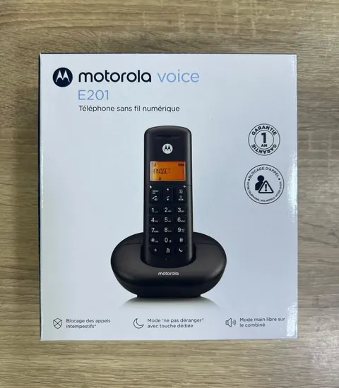 FIX MOTOROLA VOICE E201 - عام بالجملة Errayhany Grossiste المغرب