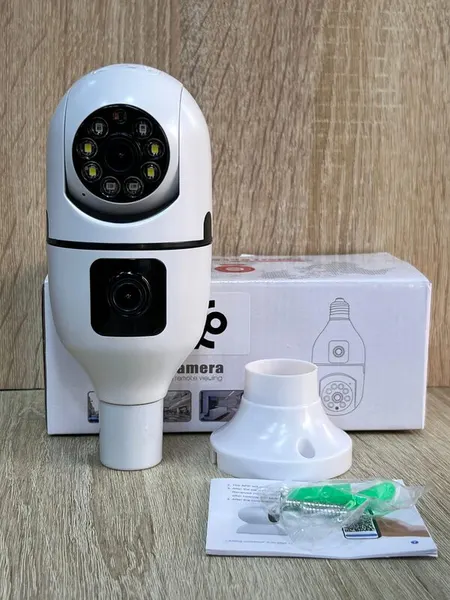 WIFI PANORAMA CAMERA AMPLE X-IOT CAM 2 lens SQ002WL - شبكات بالجملة Errayhany Grossiste المغرب