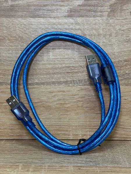 HIGH SPEED COMPUTER CABLE USB/USB 2.0 1.5M BLEAU - كابلات بالجملة Errayhany Grossiste المغرب
