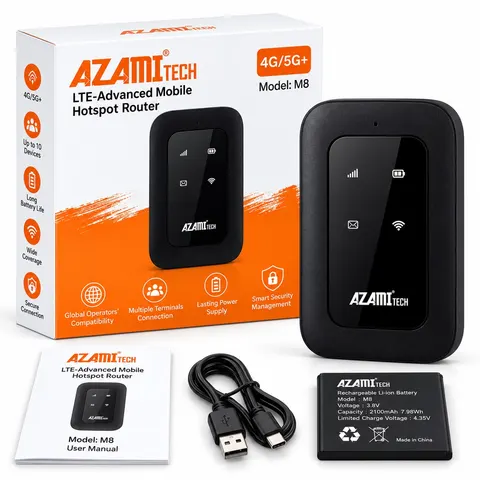 AZAMI TECH WIFI M8 - شبكات بالجملة Errayhany Grossiste المغرب